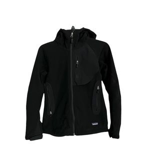 PATAGONIA JACKET WOMENS BLACK 
 SIZE XS.
